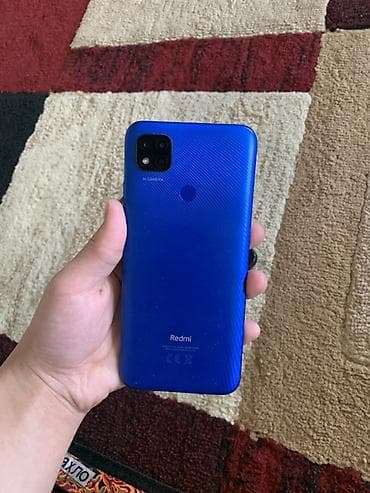 apple airpod: Redmi, Redmi 9C, Б/у, 64 ГБ, цвет - Синий, 2 SIM — 3