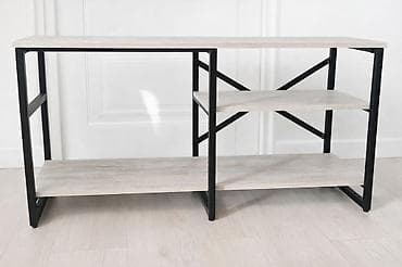 Балдар эмереги: Телевизордун шкаф жана стенди, Колдонулган, Полго орнотулма, ЛДСП, Өзү алып кетүү, түсү - Боз — 1