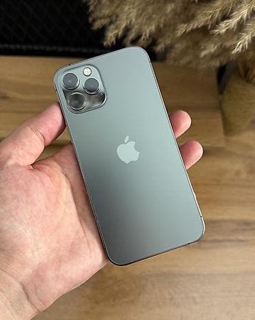 IPhone 12 Pro, Б/у, 128 ГБ, Sierra Blue, Кабель, 91 %