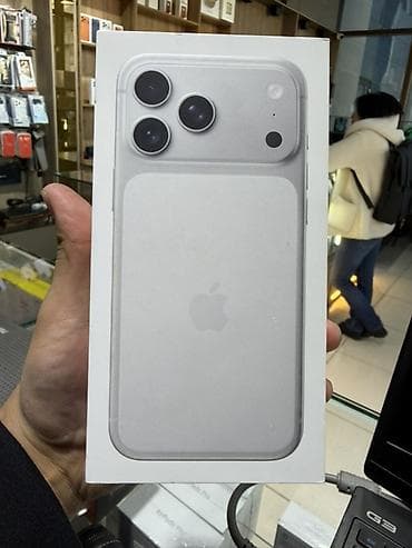 камера айфон: IPhone 17 Pro Max, Новый, 512 ГБ, Серебристый, Коробка — 1