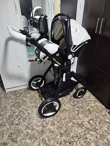 тачка коляска: Коляска, цвет - Черный, Новый — 7