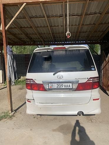 Toyota Alphard: 2007 г., 3 л, Автомат, Бензин, Минивэн