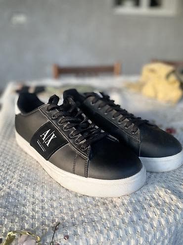 летний туфли: Кеды Armani Exchange (A|X) ЗИМНИЕ 1200 сом - Модель: низкие кеды с — 1