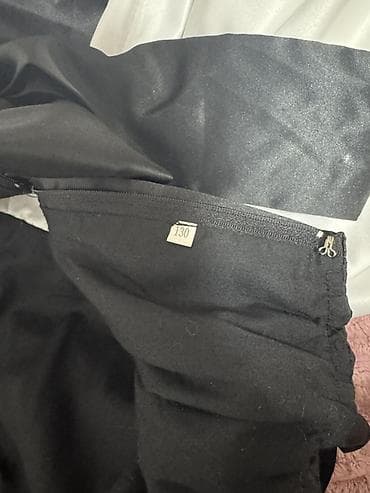 вечерне коктейльное платье: Коктейльное платье в черно-белой гамме. - Верх: корсетный лиф на — 5