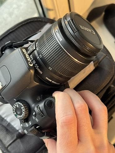 e mount: Canon EOS 550D + объектив 18-55mm + сумка Продаю зеркальный — 9