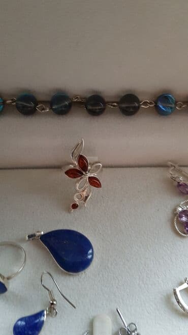 свадебные наборы ручной: Серебро!!! Комплекты серьги + кольца. Отдельно кольца и кулон — 15