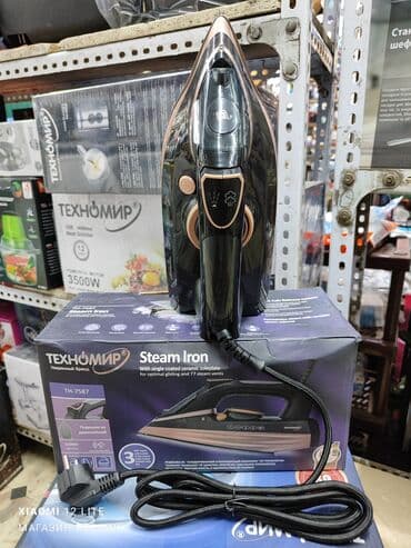 ремонт промышленных утюгов: Утюг. Техномир TH-7587 Мощность 2200Вт Резервуар для воды 400мл — 1
