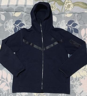 Толстовки: Мужская толстовка, Все размеры, Nike, Новый, цвет - Синий — 1