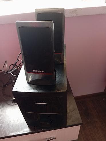 колонки microlab: Акустическая система Microlab 2.1 - - Бренд: Microlab (логотип на — 2