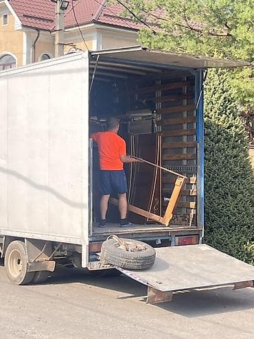 надувной гараж: Заказать Мерседес грузовой спринтер, Перевозка мебели, С прицепом — 1