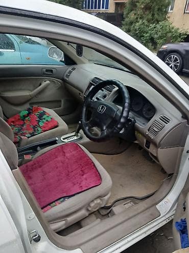 Транспорт: Honda Civic: 2002 г., 1.5 л, Автомат, Бензин, Седан — 7