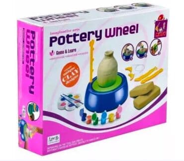 магнитная доска для рисования: Описание Набор содержит настоящую глину и компактный гончарный круг — 1