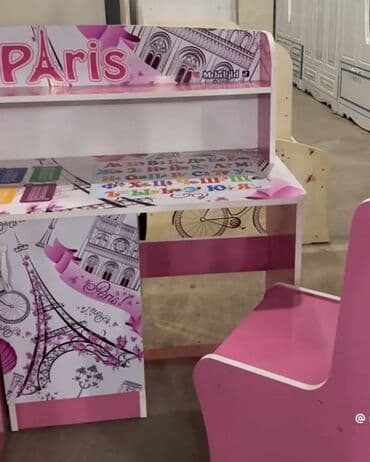 купить посуду: Детский стол, Новый, Дерево, Самовывоз — 3