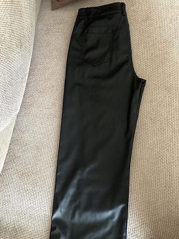 кожаные шорты: Брюки Экокожа, L — 3