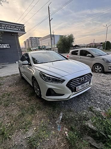 диспы: Hyundai Sonata: 2018 г., Автомат, Газ, Седан — 2