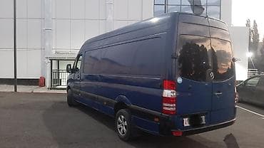 автомат минивэн: Mercedes-Benz Sprinter (длинная база, высокий потолок), синий цвет — 2
