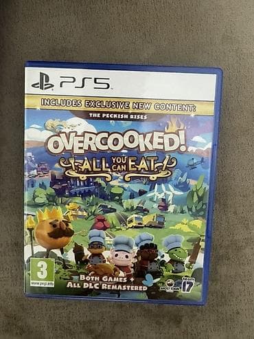 new ps4: Overcooked! All You Can Eat — версия для PlayStation 5 (диск — 1