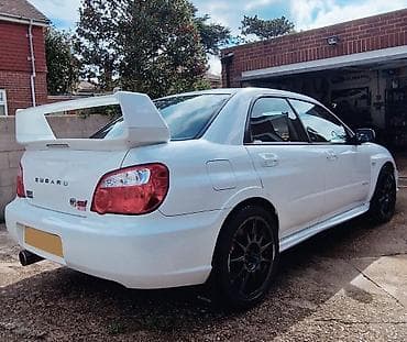 Унаа тетиктери: Арткы спойлер Subaru 2005 г., Оригинал — 1
