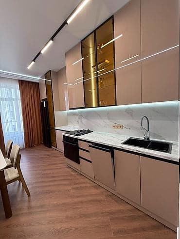 2 комнаты, 70 м², Асанбай мкр Элитка, 9 этаж, Дизайнерский ремонт — 10
