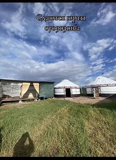 nice house: Юрточный кемпинг на Иссык-Куле, Чок-Тал, 4 места, Питание: Без питания — 1