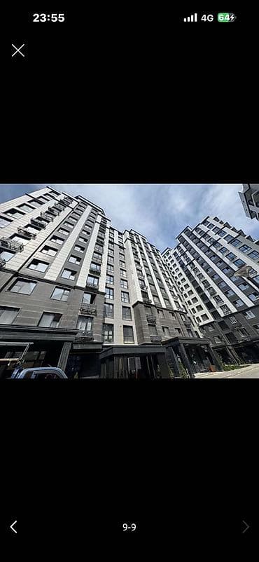 зария квартира: 1 комната, 46 м², Асанбай мкр Элитка, 6 этаж, Дизайнерский ремонт — 1