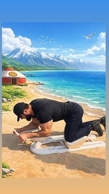 Электротранспорт: Тренажёр «скакалка-лыжа» для проработки пресса, спины и бёдер — 2