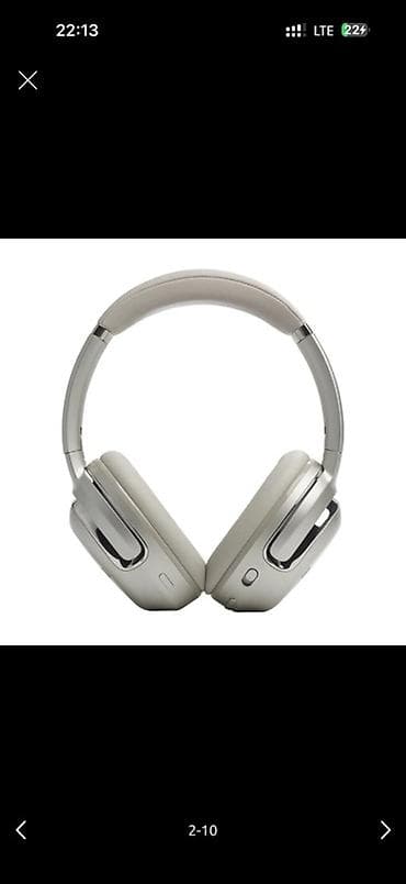 Настольные ПК и комплектующие: Беспроводные накладные наушники, JBL, Новый — 2