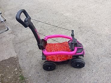 коляска детская с люлькой: Детская каталка-машинка с ручкой для родителей. - Тип: прогулочная — 1