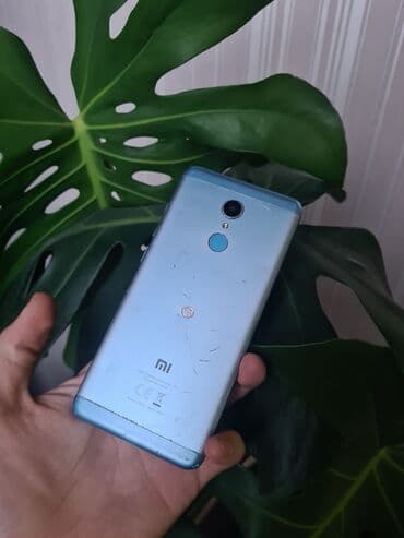 ф5 про: Redmi, Redmi 5, Б/у, 32 ГБ, цвет - Голубой, 2 SIM — 2