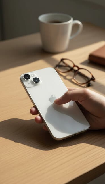 айфон 13 поо: IPhone 13, Колдонулган, 128 ГБ, Ак, Куту, 87 % — 1