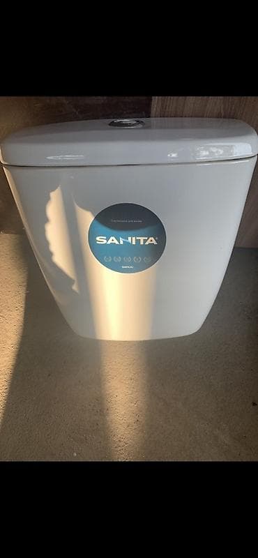 Унитаз Напольный, Б/у, Материал: Фарфор — 2