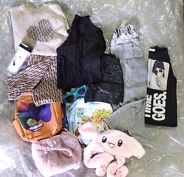 Детские электрокары: Продаю детские вещи на 5-7 лет, рюкзаки новые. За всё 700 сом — 1