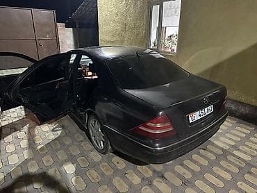 машина мерс с: Mercedes-Benz S-Class: 2000 г., 3.2 л, Автомат, Бензин, Седан — 5