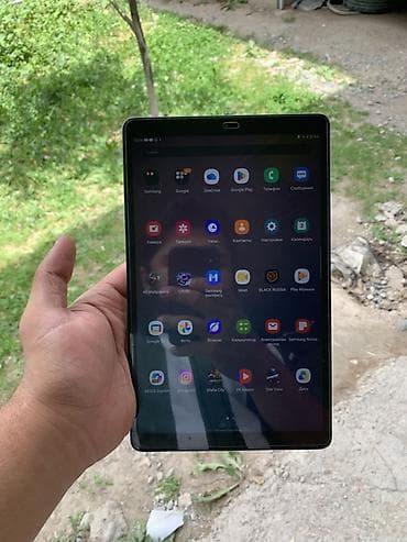 Планшеты: Планшет, Samsung, память 32 ГБ, 10" - 11", 4G (LTE), Б/у, Классический цвет - Серый — 2