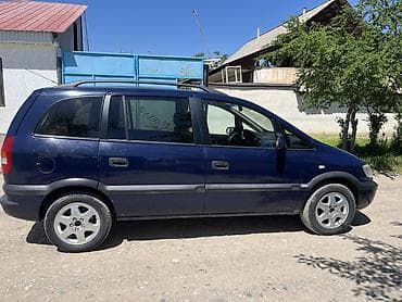 Opel Zafira: 2002 г., 2 л, Кол менен иштөөчү, Дизель, Вэн/Минивэн — 5