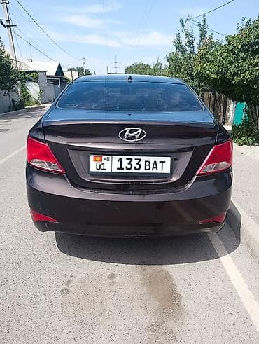 Hyundai Accent: 2016 г., 1.4 л, Автомат, Бензин, Седан — 2