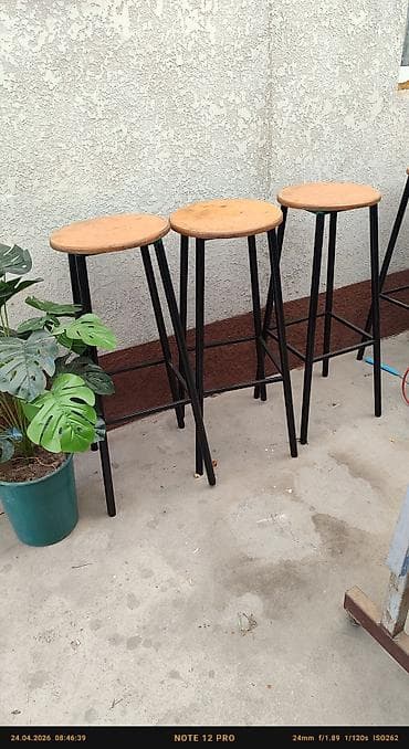 стуля барные: Барный стул, Дерево — 4