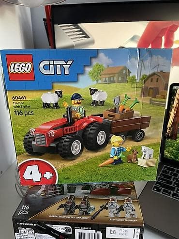 step 2: LEGO City 60461 Tractor with Trailer — набор из 116 деталей для — 5