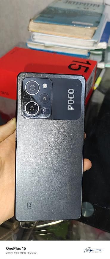 Скупка техники: Poco X5 Pro 5G, Б/у, 256 ГБ, цвет - Черный, 2 SIM — 1