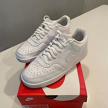 Личные вещи: Мужские кроссовки, 42, Nike, Б/у, цвет - Белый, Самовывоз, Платная доставка — 1