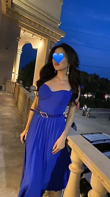 Аксессуарлар: Кече көйнөгү, Коктейл, Жеңдери жок, Далысы ачык, S — 2