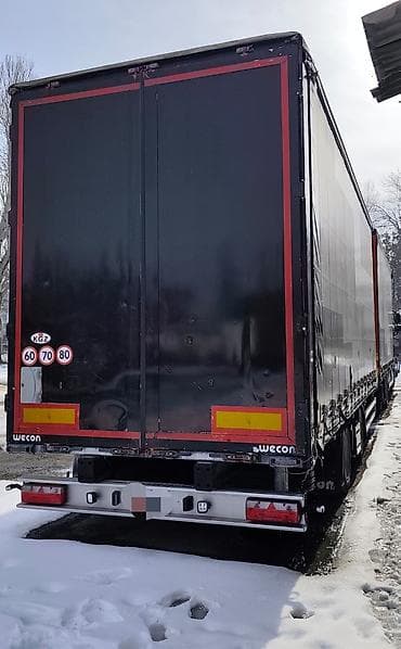 фикс с тормазами: Тягач, DAF, Шторный — 7