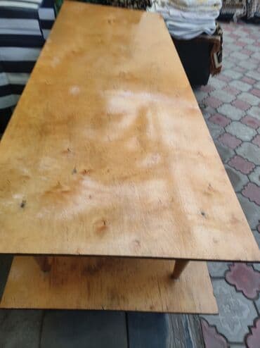 купить бу теннисный стол: Продаю два стола из финской фанеры размеры. : длина 213 см  — 3