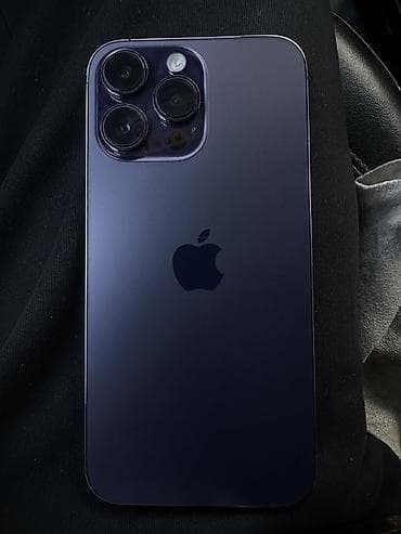 IPhone 14 Pro Max, Б/у, 256 ГБ, Deep Purple, Защитное стекло, 83 %