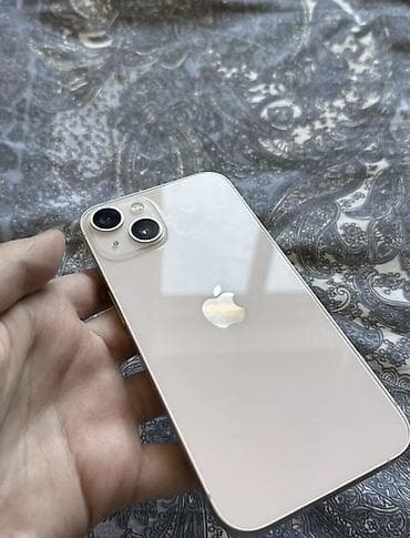 IPhone 13, 128 ГБ, Розовый, Защитное стекло, 89 % — 2