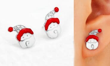 новогодние платья для девочек: Очаровательные НС новогодние серьги. Сочетание зелёного, красного и — 5