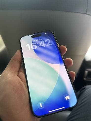 mi store: IPhone 15 Pro, Б/у, 128 ГБ, Black Titanium, Защитное стекло, 100 % — 2