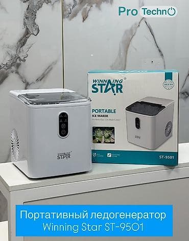 Портативный ледогенератор Winning Star ST-9501 Компактный настольный