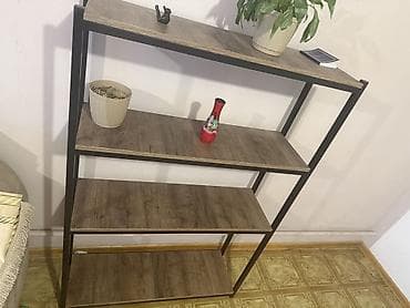 Дүкөн үчүн текчелер: Китеп текчеси, ЛДСП, Полго орнотулма — 2