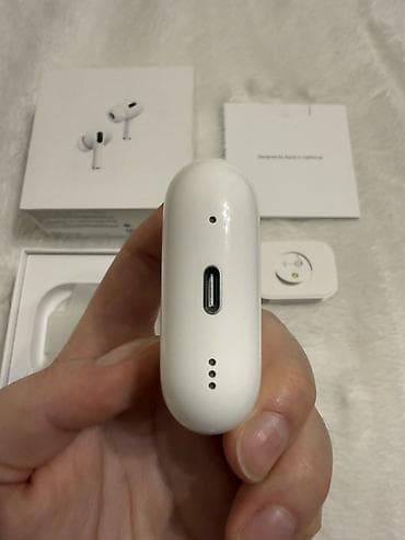 cd changer: Беспроводные вакуумные наушники, Apple, AirPods Pro, Б/у — 8